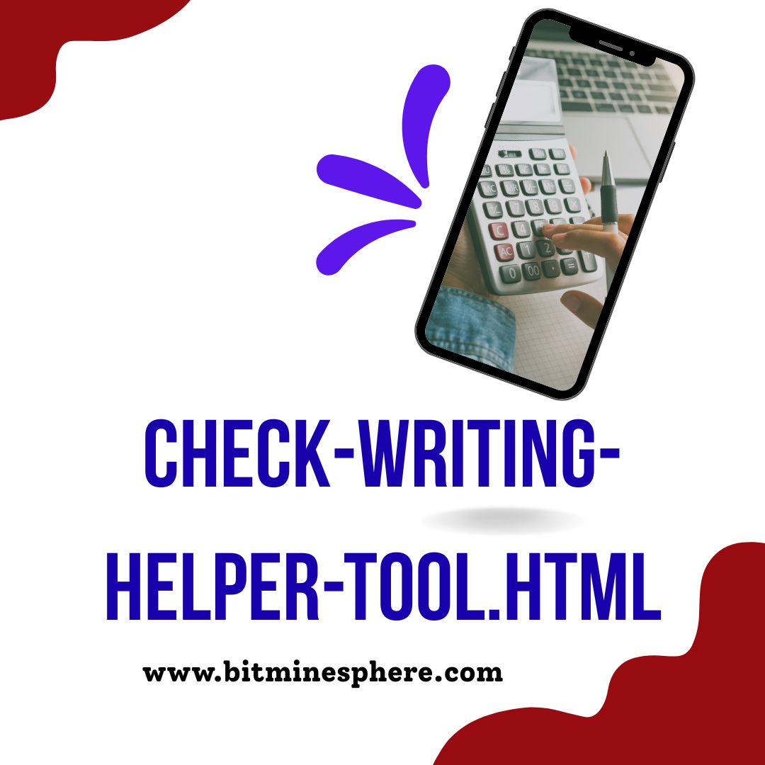 Check Writing Helper Icon